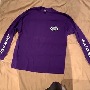Santa Cruz skateboard long sleeve mens XL. Never worn like new!!